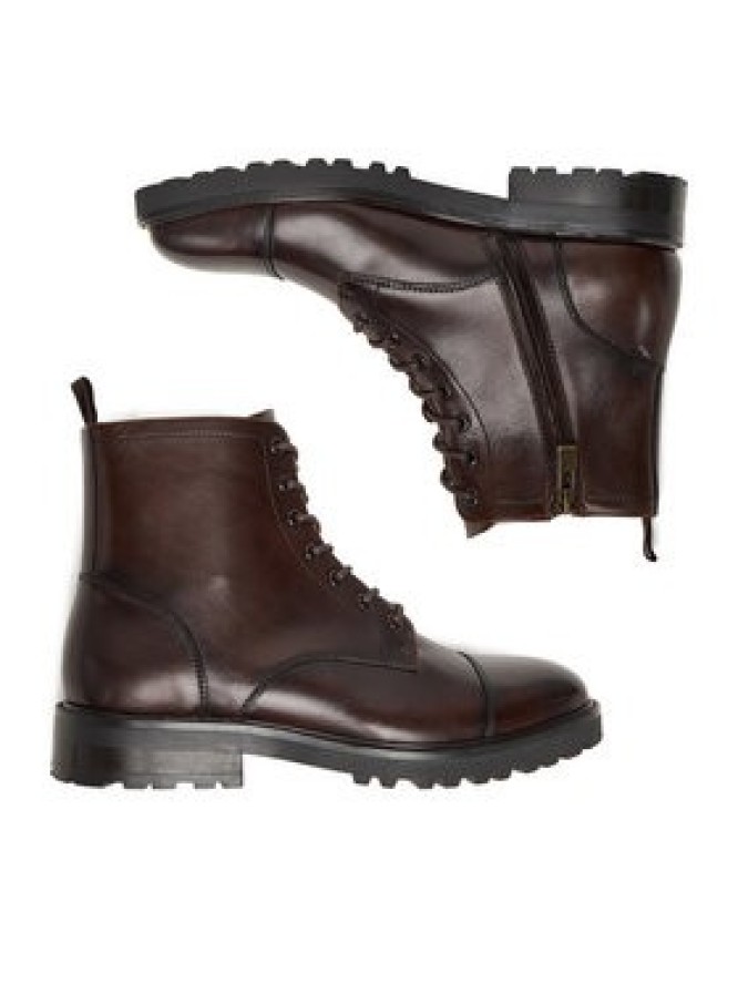 Gino Rossi Trzewiki EO-UBERTO-02 125AM Brązowy