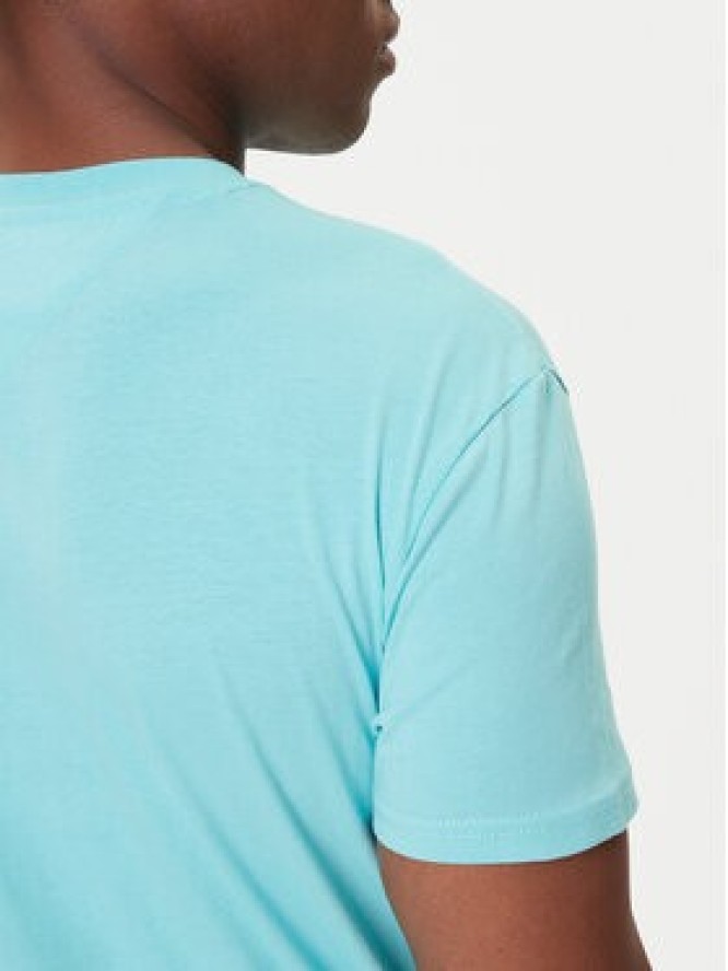 Tommy Jeans T-Shirt Dna Flag DM0DM21941 Zielony Regular Fit