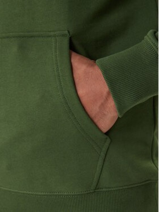 Tommy Hilfiger Bluza Essential MW0MW37235 Zielony Regular Fit