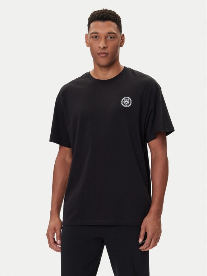 Plein Sport T-Shirt PAEC MTK8324 STE001N Czarny Loose Fit