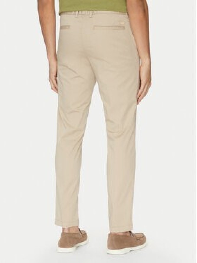 BOSS Chinosy H-Kaiton1 50540650 Beżowy Slim Fit