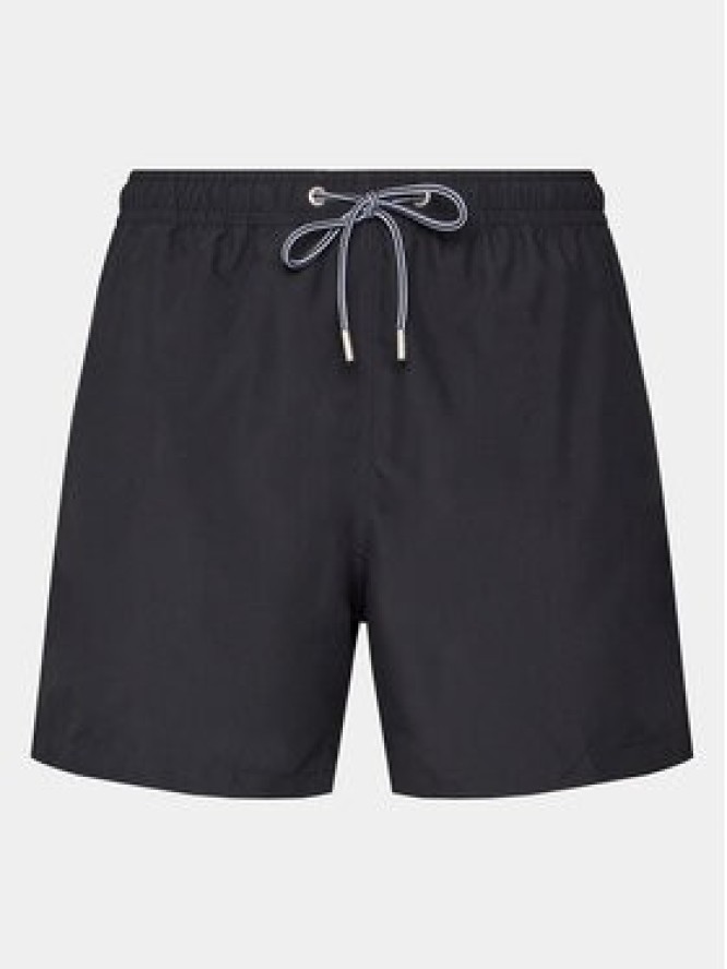 HOM Szorty kąpielowe 402537 Czarny Regular Fit