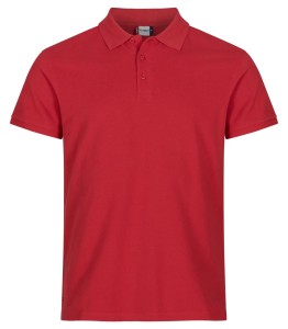 clique Heavy Premium Polo z czesanego bawełnianego splotu, obróbka enzymatyczna