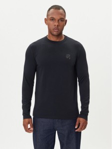 KARL LAGERFELD Longsleeve 755052 554235 Granatowy Regular Fit