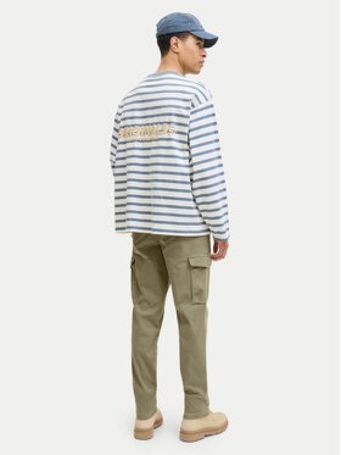 Jack & Jones Spodnie materiałowe Stace Arthur 12282388 Khaki Regular Fit