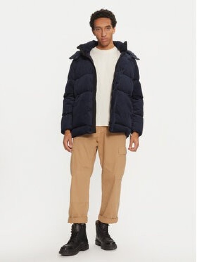 After Label Kurtka puchowa Toledo A00047 Granatowy Regular Fit