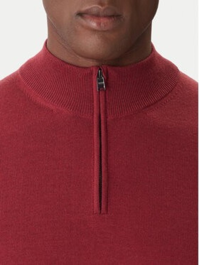 BOSS Sweter Ebenji 50528300 Czerwony Regular Fit