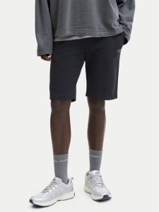 Jack & Jones Szorty sportowe Gordon College 12289726 Czarny Regular Fit