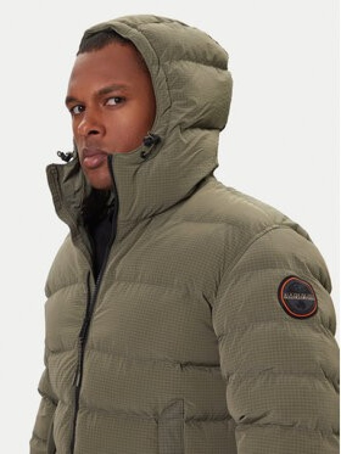 Napapijri Kurtka zimowa A-Terez NP0A88TG Zielony Regular Fit
