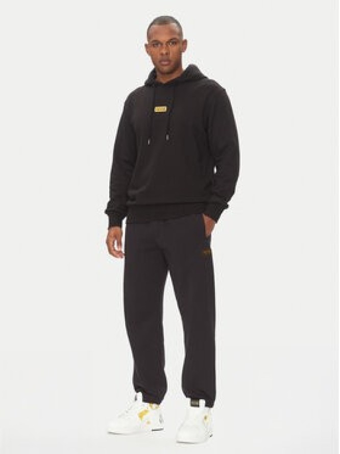 Versace Jeans Couture Spodnie dresowe 78GAAT08 Czarny Regular Fit