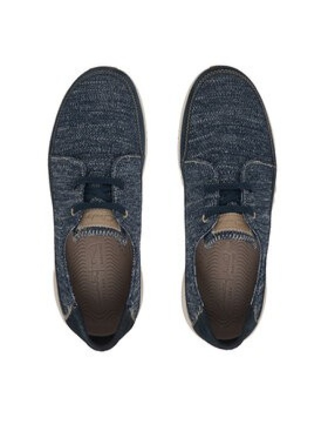 Clarks Półbuty Easeway Lace 26187413 Granatowy