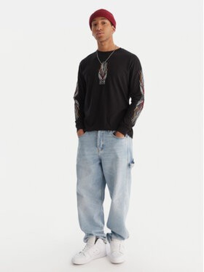 DC Shoes Longsleeve Burn Out HLS EDYZT04355 Czarny Regular Fit