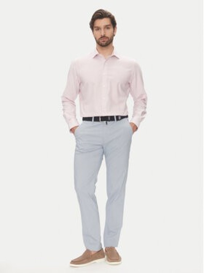Pierre Cardin Chinosy C3 33730.1058 Błękitny Slim Fit