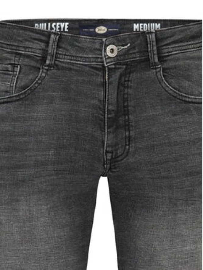 Petrol Industries Szorty jeansowe M-1050-SHO002 Szary Regular Fit