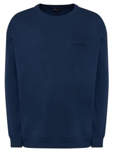 Tommy Hilfiger Bluza Terry UM0UM03910 Granatowy Regular Fit