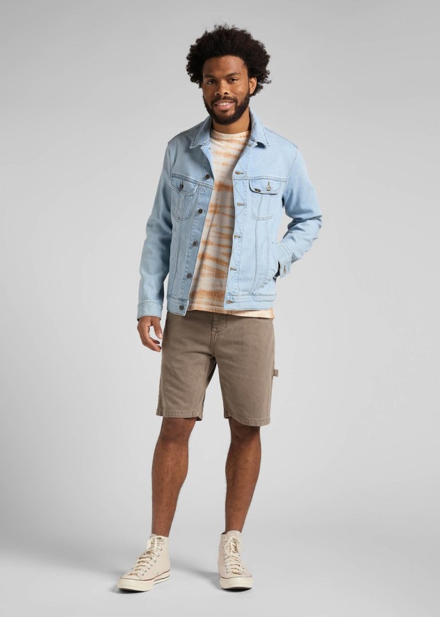 LEE RIDER JACKET MĘSKA KURTKA JEANSOWA LIGHT ALTON L89ZOWJU 112145653