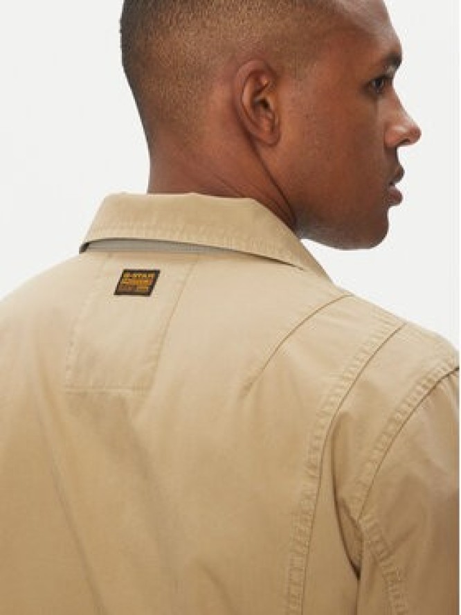 G-Star Raw Kurtka przejściowa 4 Pkt Overshirt D26429-D387 Beżowy Slim Fit