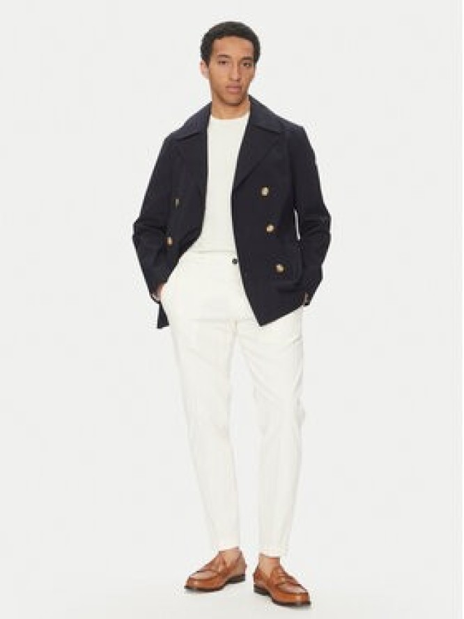 Liu Jo Spodnie materiałowe QA5240 T8587 Écru Regular Fit