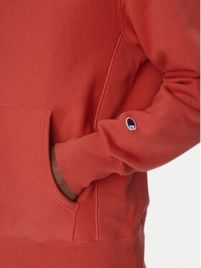 Champion Bluza 220705 Czerwony Relaxed Fit