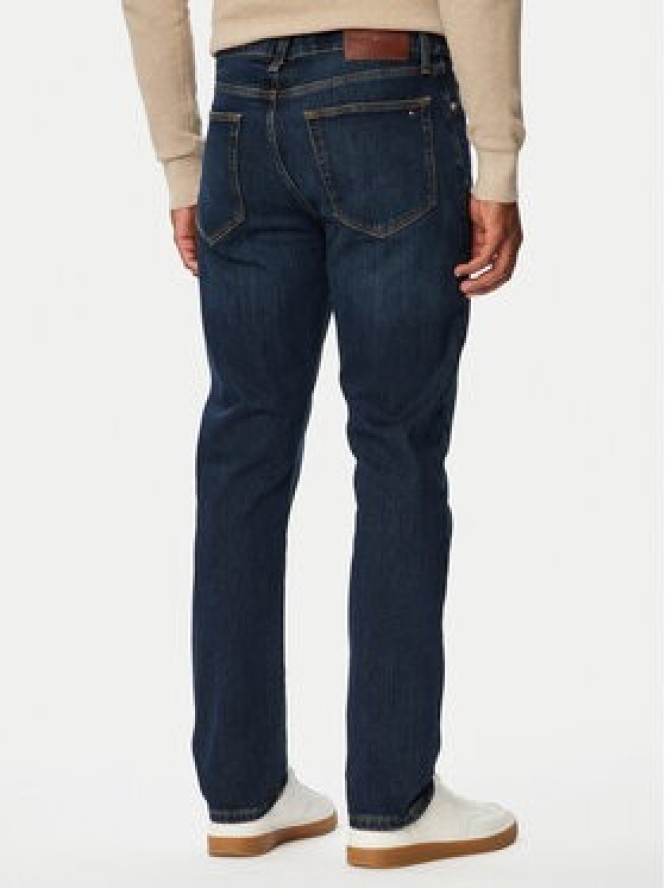 Tommy Hilfiger Jeansy Denton MW0MW43162 Granatowy Slim Fit
