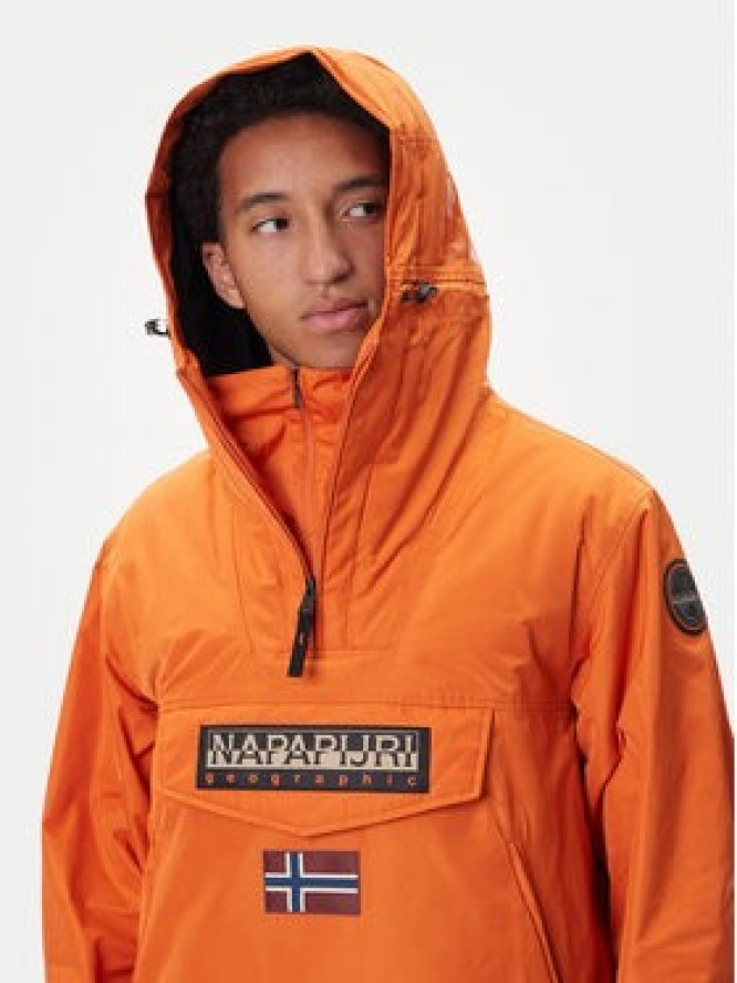 Napapijri Kurtka anorak Rainforest Next NP0A4IB9 Pomarańczowy Regular Fit