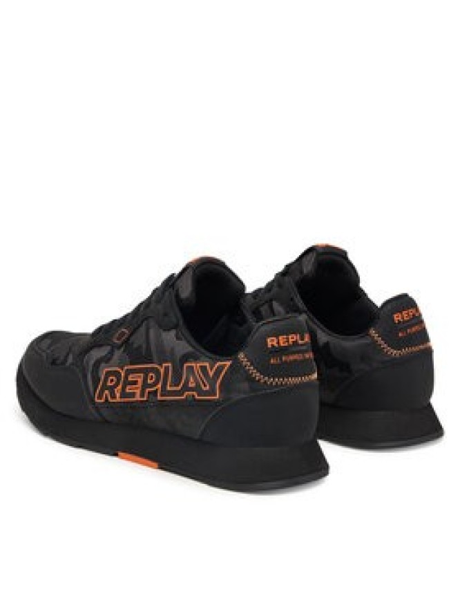 REPLAY Sneakersy GMS68 .000.C0114S Czarny
