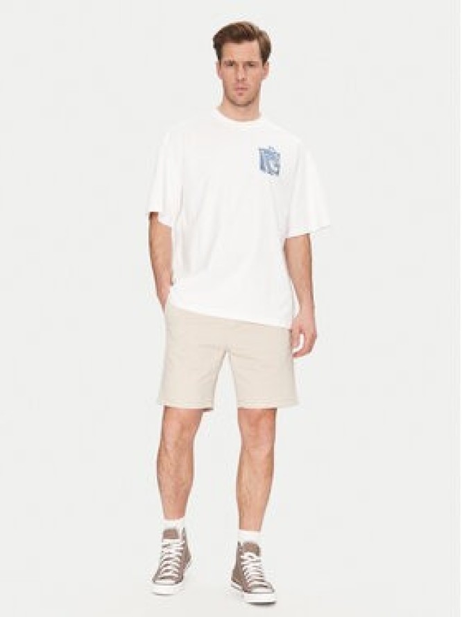 Resteröds Szorty materiałowe Chin 55251 6410 Beżowy Regular Fit