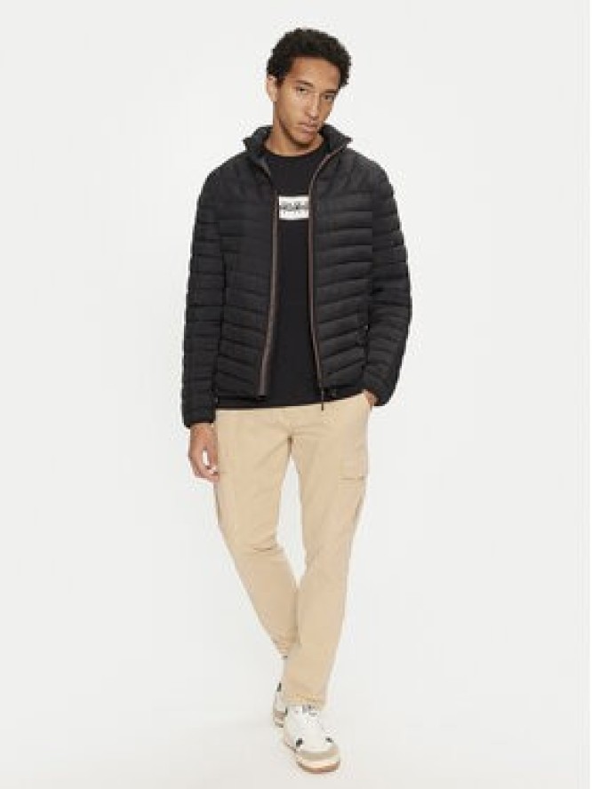 Napapijri Kurtka przejściowa A-Lapaz NP0A4I25 Czarny Regular Fit