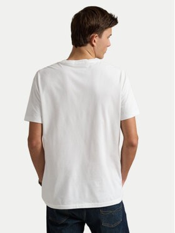 Polo Ralph Lauren T-Shirt 710974584001 Biały Custom Slim Fit