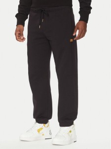 Versace Jeans Couture Spodnie dresowe 78GAAT08 Czarny Regular Fit