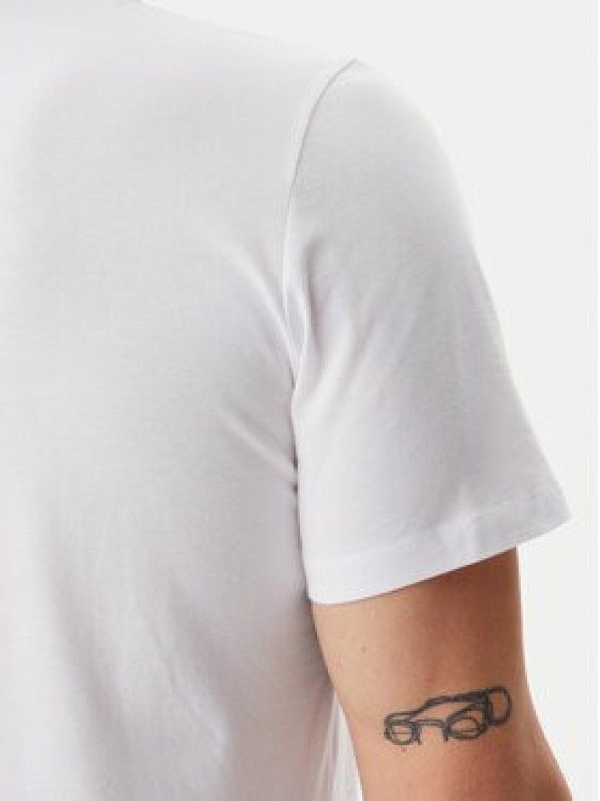 Calvin Klein Jeans T-Shirt LV040EM286 Biały Regular Fit