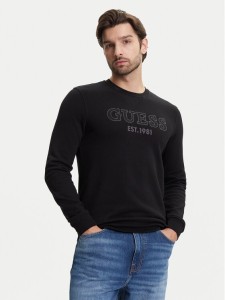 Guess Bluza M5YQ08 KCN01 Czarny Regular Fit