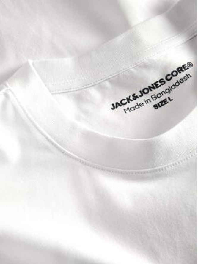 Jack & Jones T-Shirt Pacer Photo 12273775 Biały Relaxed Fit
