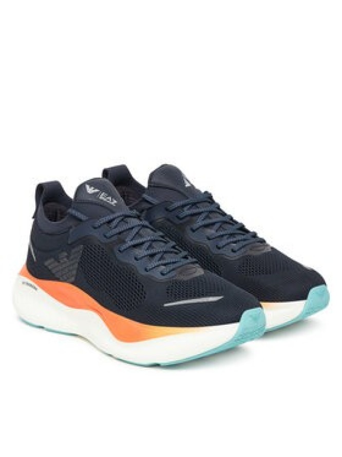 EA7 Emporio Armani Sneakersy X8X246 XK443 MZ216 Granatowy