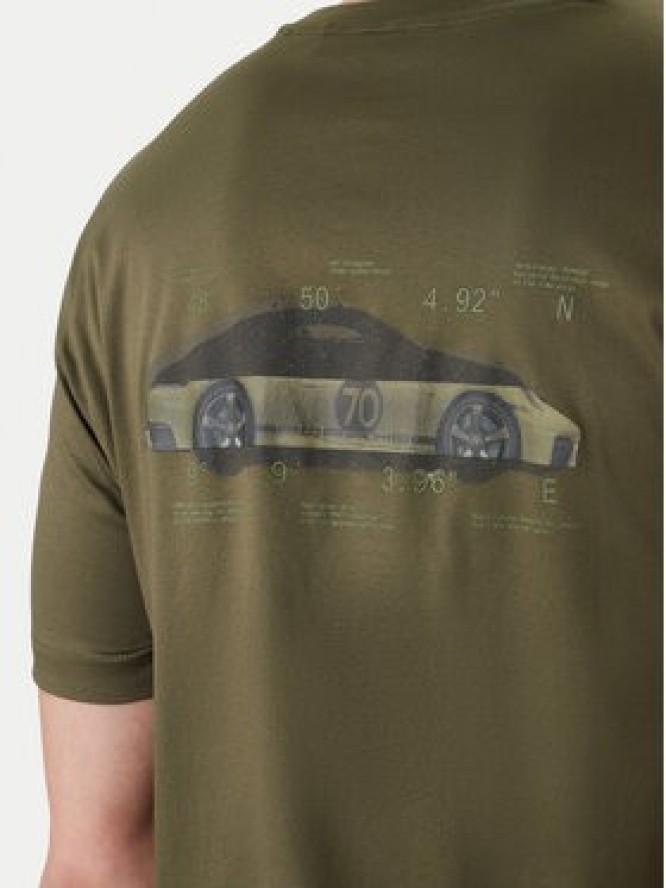BOSS T-Shirt PS Spirit70 Car 50561856 Zielony Regular Fit