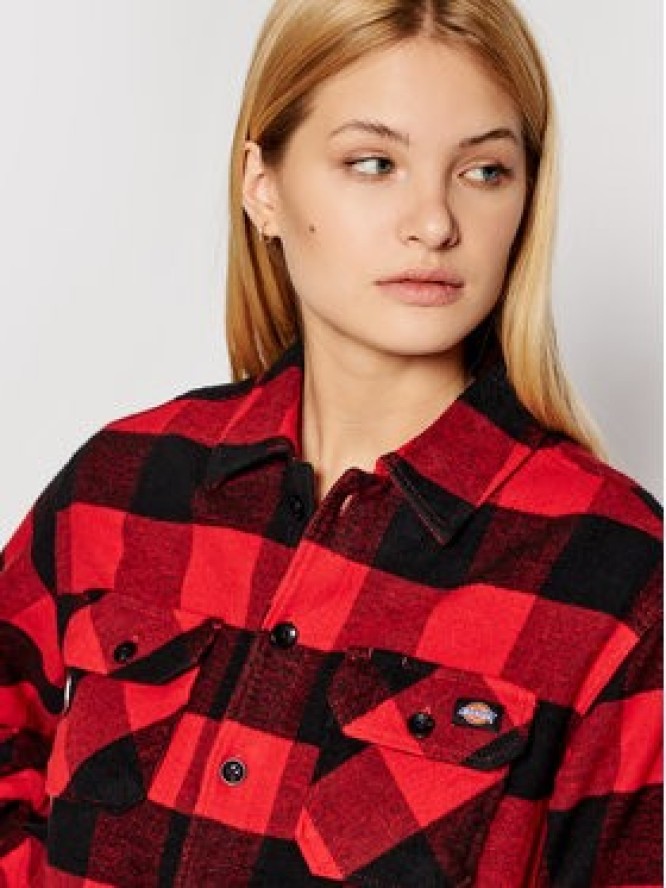 Dickies Koszula Unisex New Sacramento DK0A4XDZRDX Czerwony Regular Fit