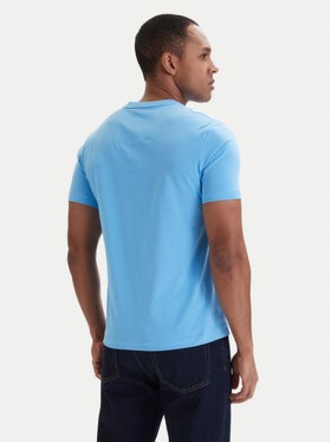 Aeronautica Militare T-Shirt 261TS1580UJ00372 Niebieski Regular Fit