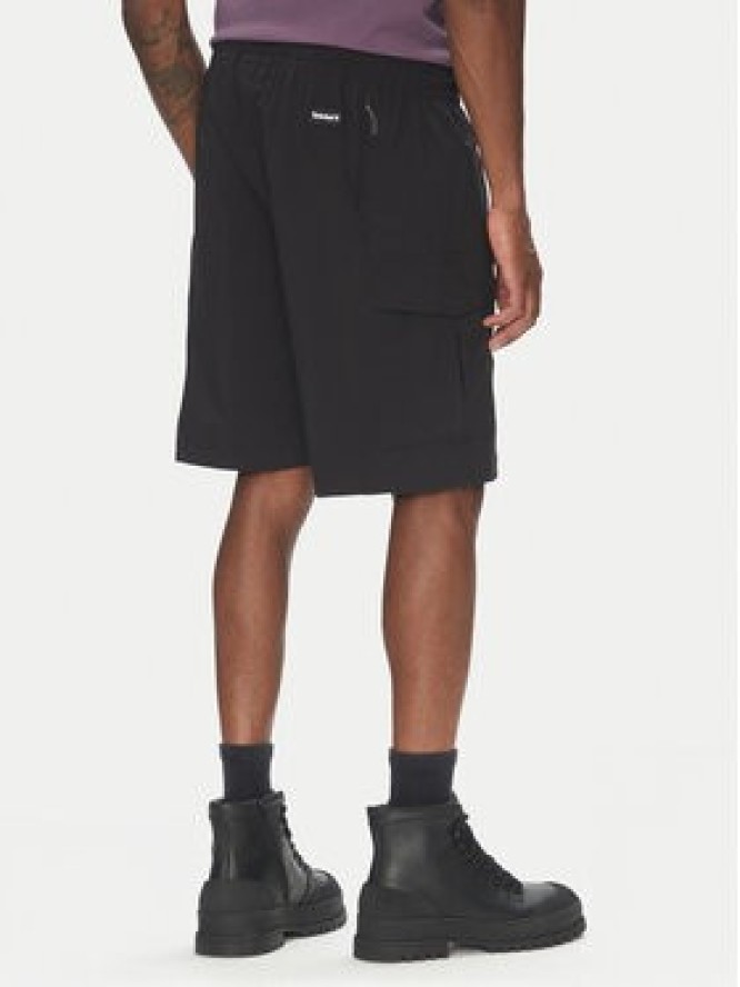Timberland Szorty sportowe TB0A677F Czarny Regular Fit