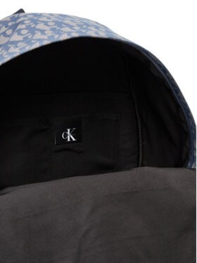 Calvin Klein Jeans Plecak Unstructured Monogram Backpack 4 LV04G3116G Niebieski