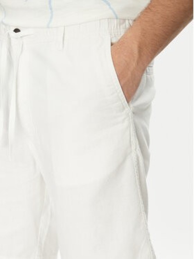 Jack & Jones Szorty materiałowe Jaiden 12274968 Biały Relaxed Fit