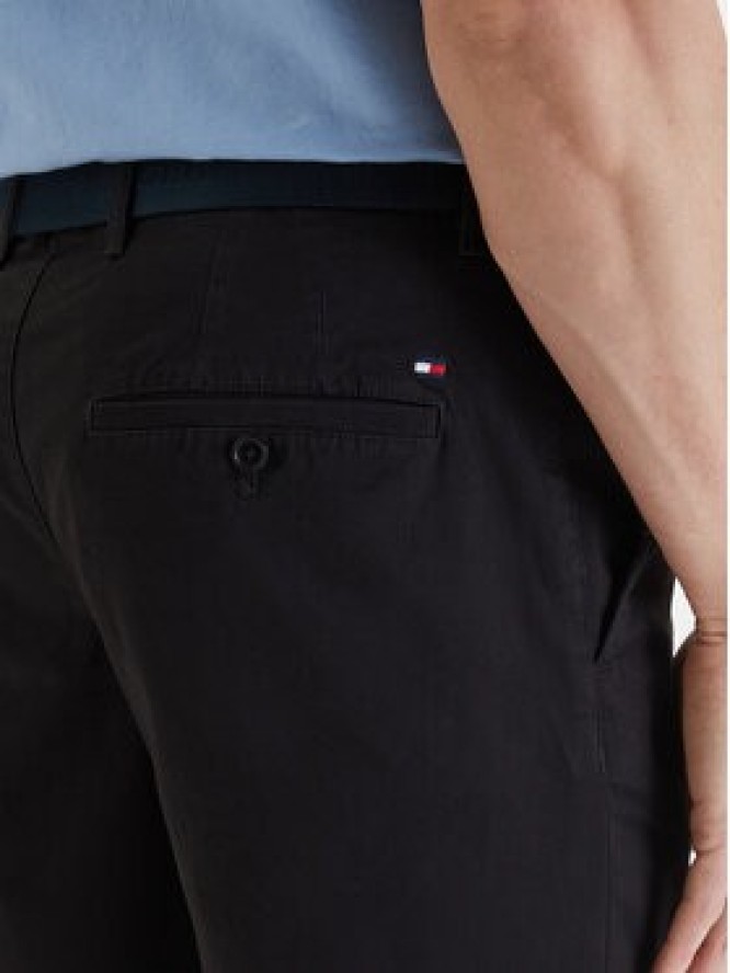 Tommy Hilfiger Komplet szorty i pasek Denton MW0MW42349 Czarny Slim Fit