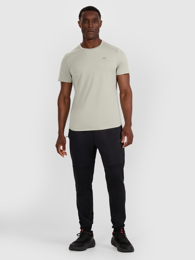 4F Spodnie treningowe szybkoschnące męskie - czarne L