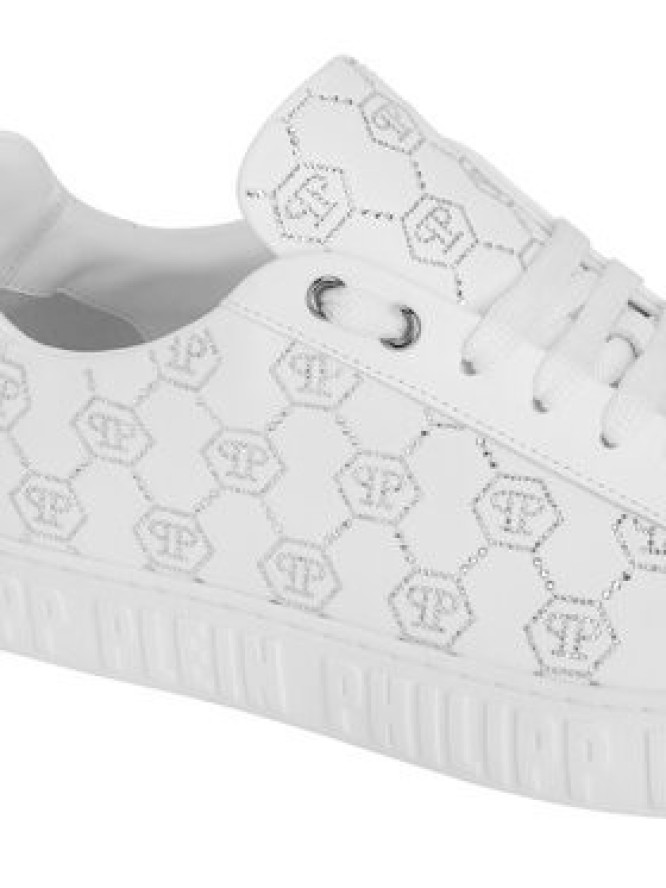 PHILIPP PLEIN Sneakersy SAFS USC0920 PLE005N Biały
