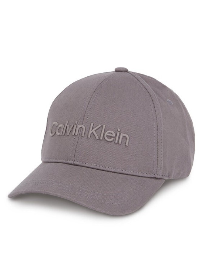 Calvin Klein Czapka z daszkiem Embroidery Bb Cap K50K505737 Szary