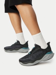 Clarks Sneakersy Pace Rise 26187370 Czarny