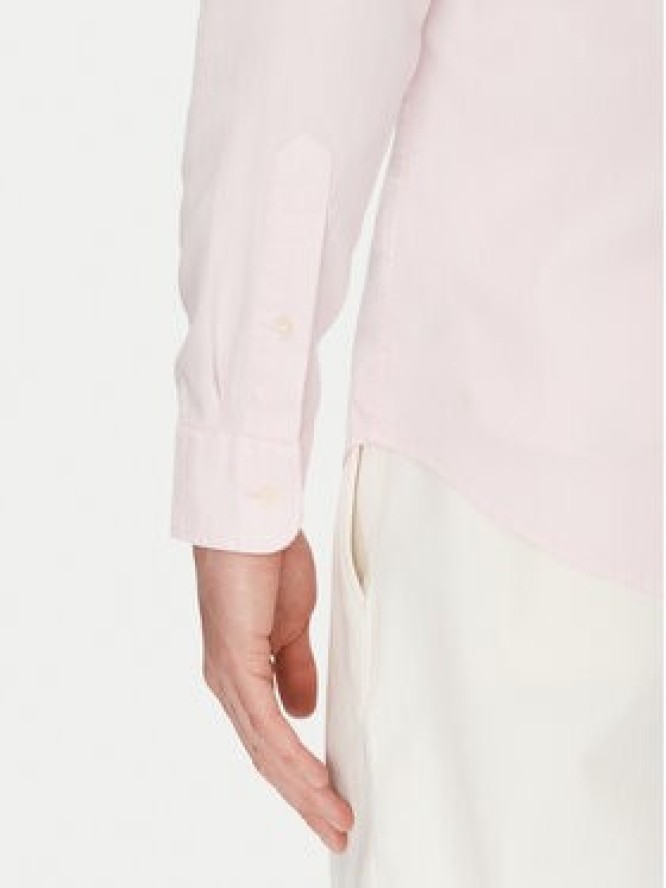 Tommy Hilfiger Koszula MW0MW38556 Różowy Slim Fit