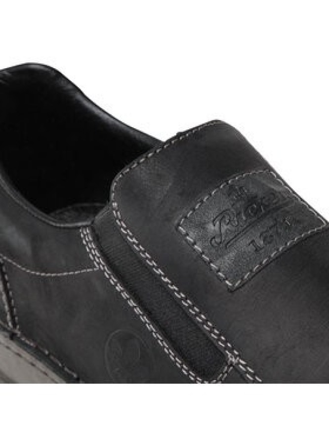 Rieker Półbuty 05354-00 Czarny