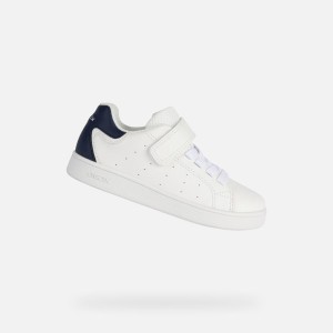 Buty GEOX J ECLYPER B. Biały
