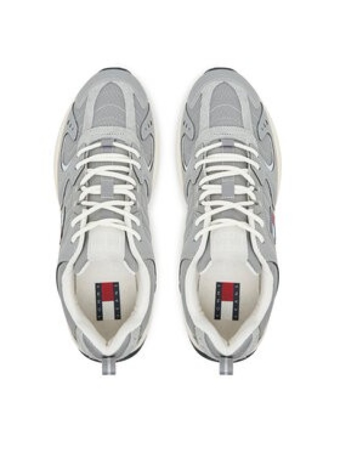 Tommy Jeans Sneakersy Tjm Runner EM0EM01581 Szary