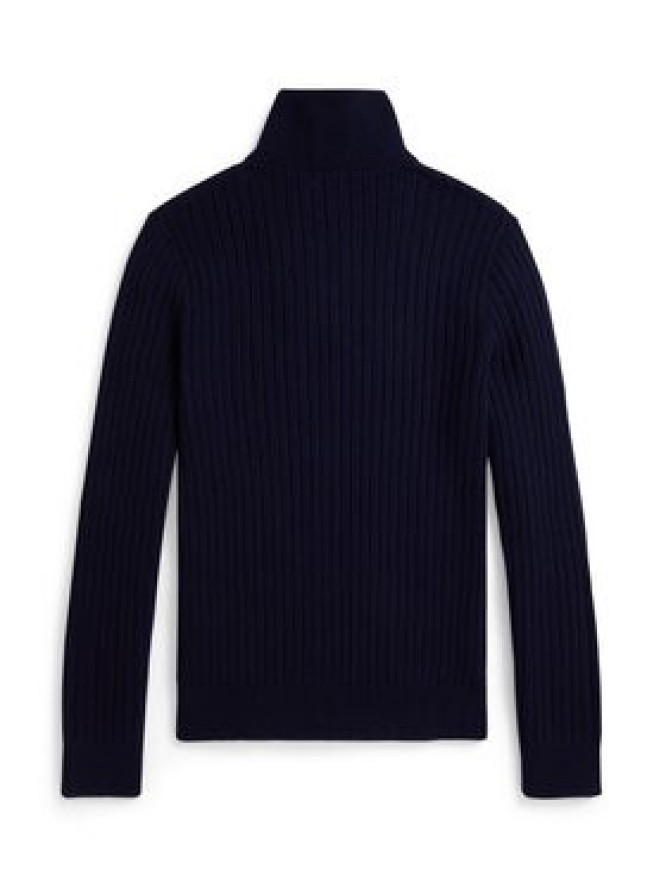 Polo Ralph Lauren Sweter 710974167001 Granatowy Regular Fit